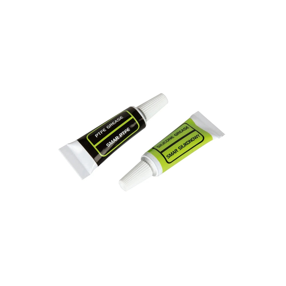 Teflon Grease + Silicone Grease