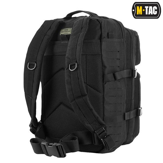 M-Tac Large Assault Pack Mugursoma Laser Cut - Black