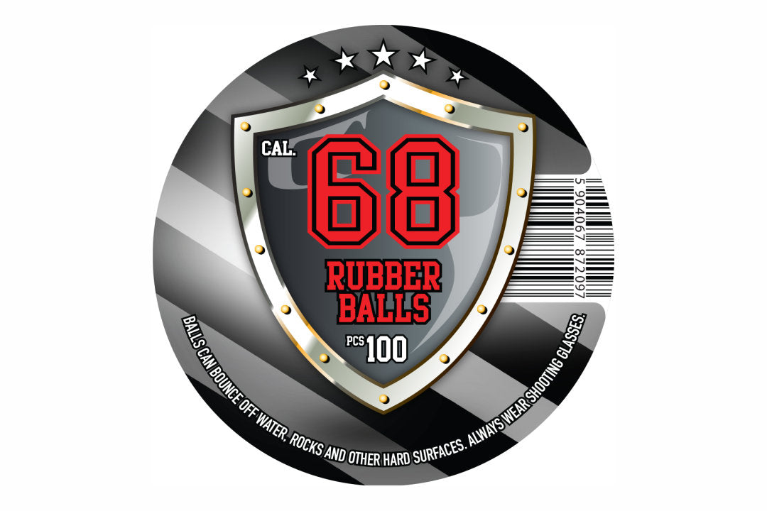 Rubber Balls 68 Cal.