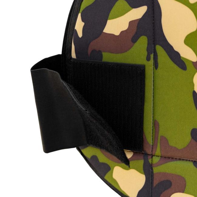 Field Aizsardības Veste - Black/Woodland Camo