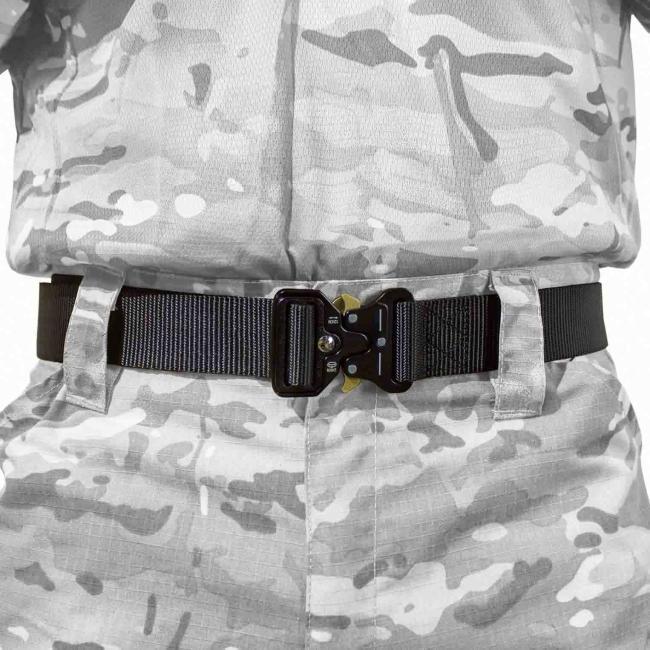 Spirit Field Belt With QR Metal Buckle - Black