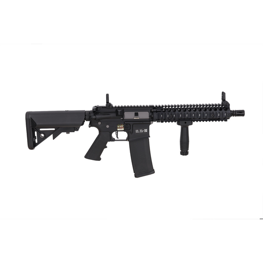 Specna Arms Daniel Defense® MK18 SA-P19 Prime™ BLDC™ Aster II ETU Replika - Melna
