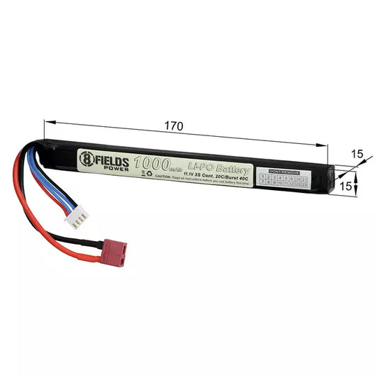 Akumulators LiPo 11.1V 1000mAh 20/40C - Deans