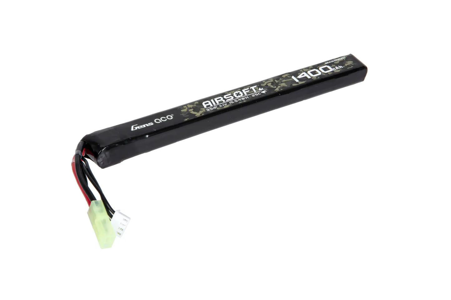 Аккумулятор Gens ace LiPo 11.1V 1400mAh 25C 3S1P - для AK - Mini-Tamiya