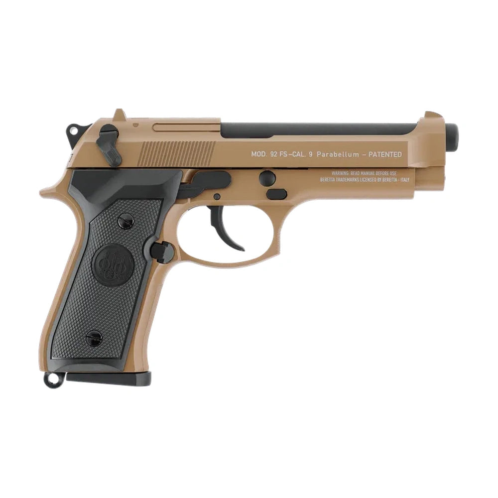 Копия пистолета Beretta MOD. 92 — цвет «пустынный загар»