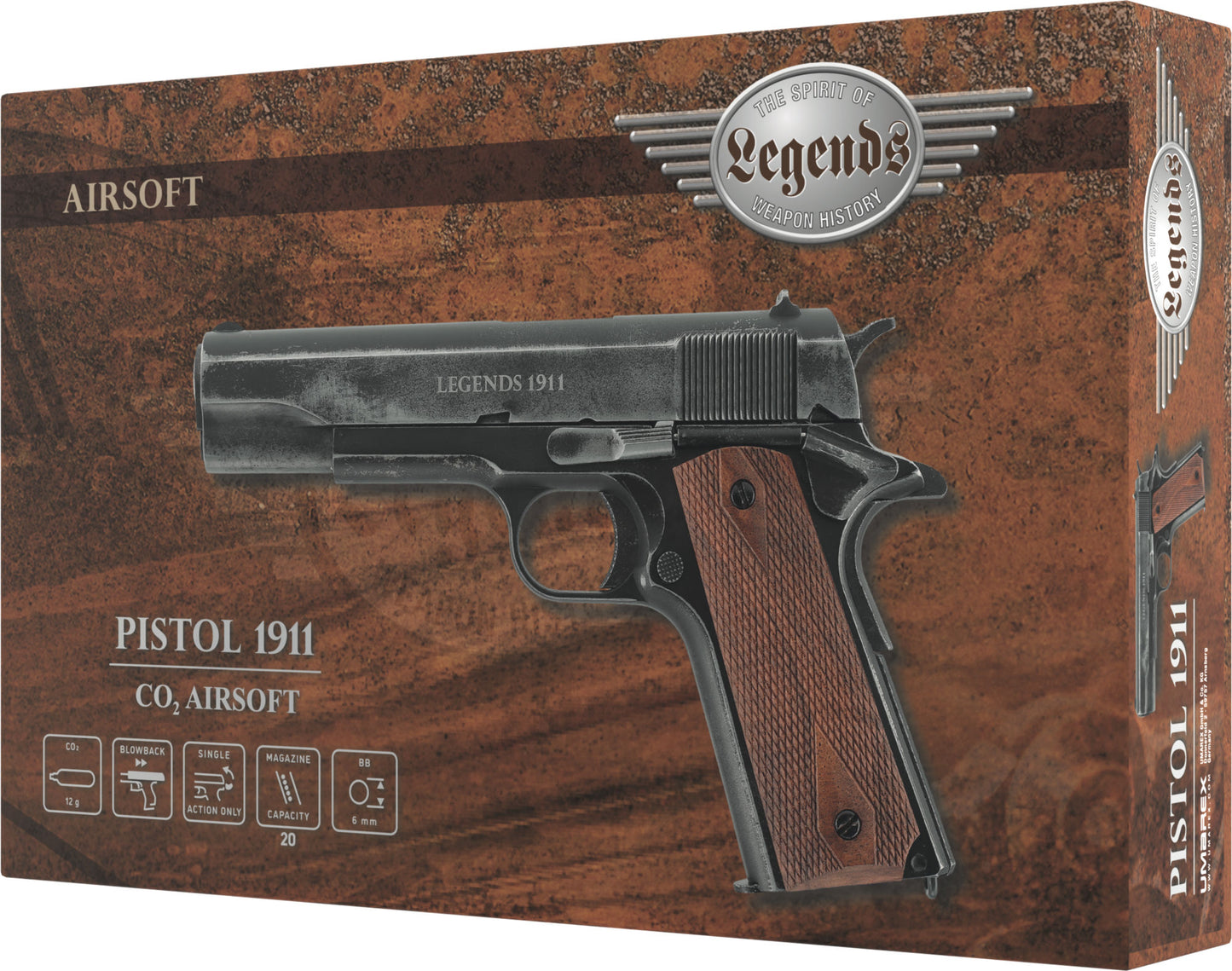 Legends 1911 Vintage Pistoles Replika