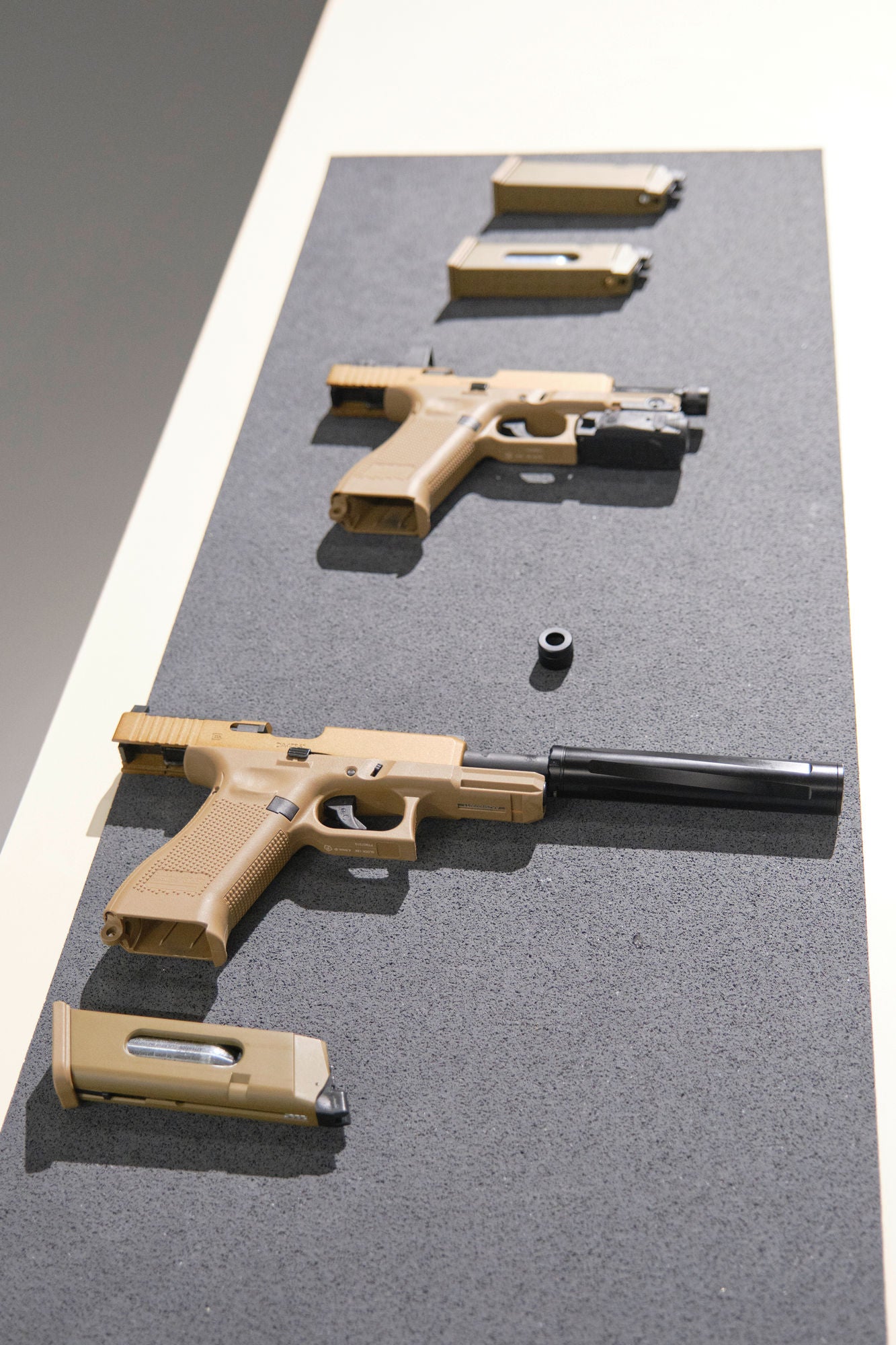 GLOCK 19X MOS CO2 Pistoles Replika - Coyote