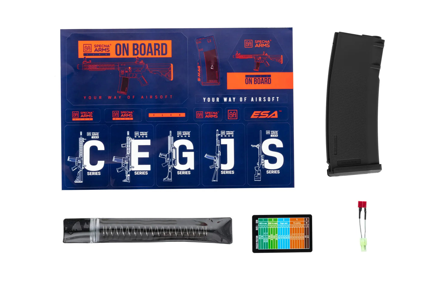 Specna Arms SA-FH07 FLEX™ HAL ETU™ Gen. 2 Airsoft Replika - Black