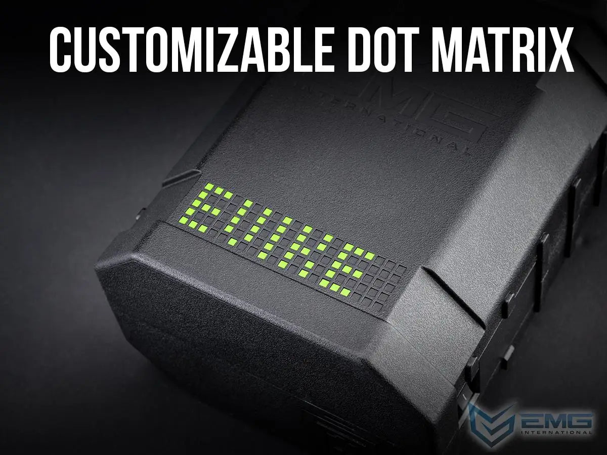 EMG “Autobot” 1400rd Ar LiPo Darbināms Automātiskais Elektriskais Airsoft BB Loader - Black