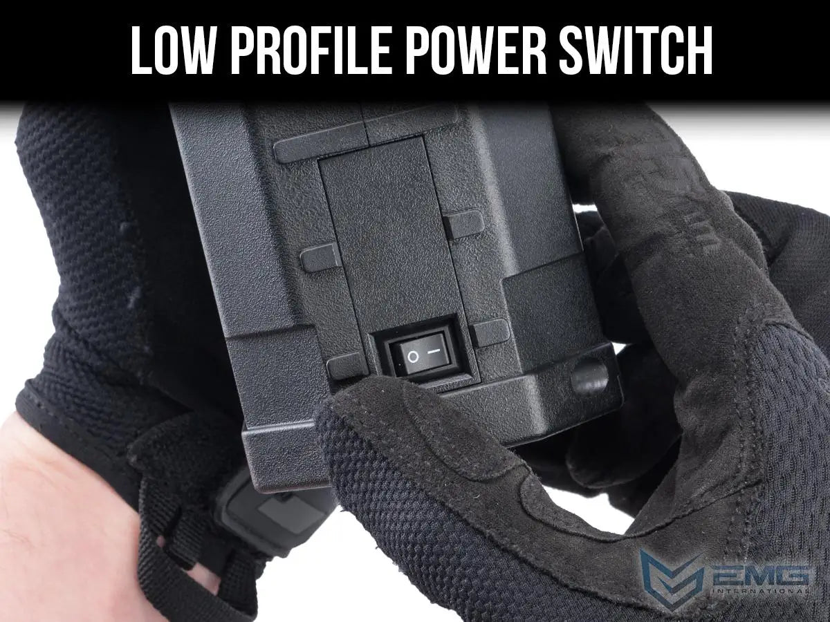 EMG “Autobot” 1400rd Ar LiPo Darbināms Automātiskais Elektriskais Airsoft BB Loader - Black