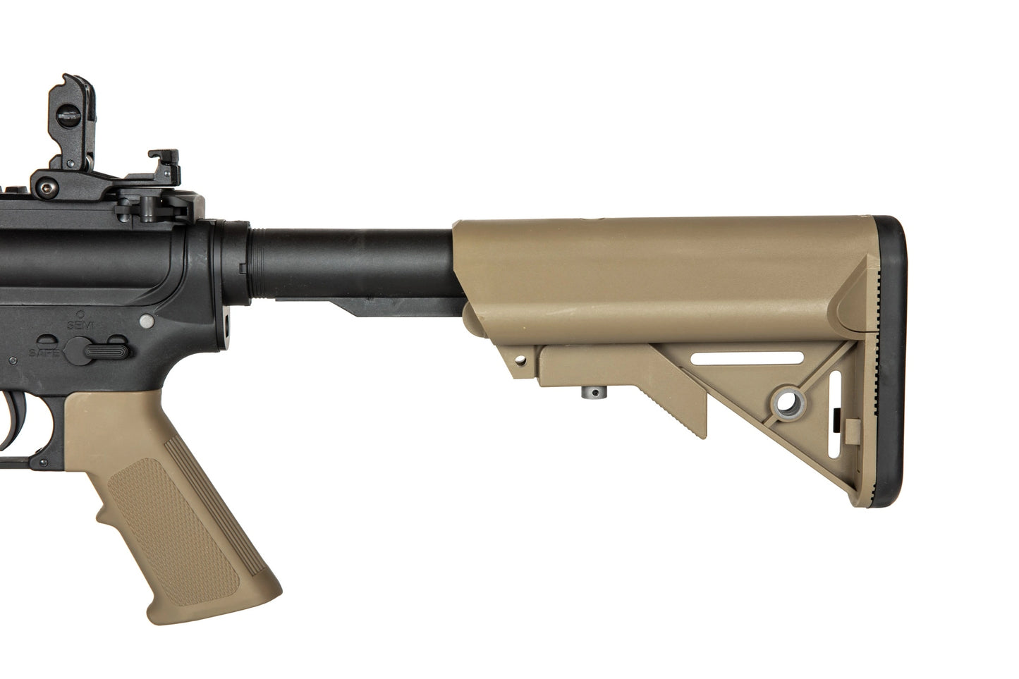 Реплика пистолета-пулемёта Specna Arms SA-FX01 FLEX™ HAL ETU™ для страйкбола — чёрная