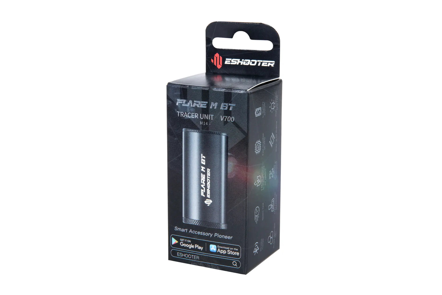 Tracer E-Shooter FLARE M BT Klusinātājs - Black