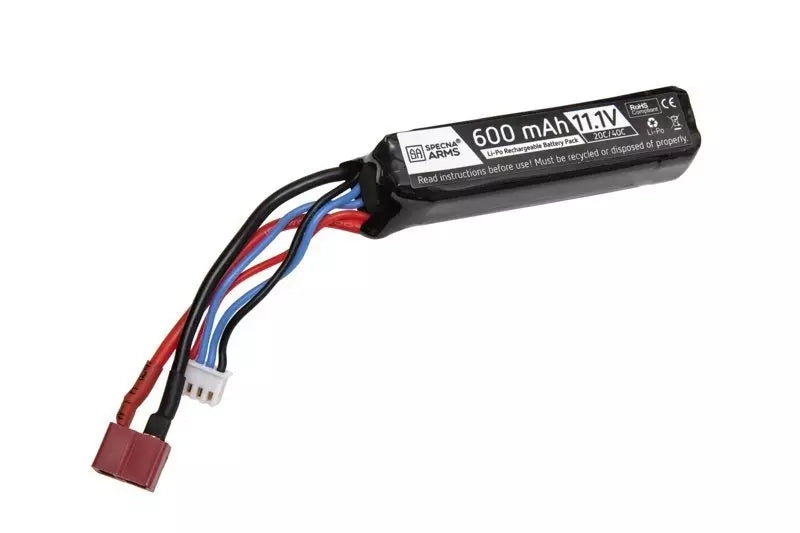 Аккумулятор LiPo 11.1V 1300mAh 15/30C 3-элементный - Deans