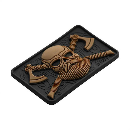 M-tac Uzšuve Bearded Skull 3d PVC