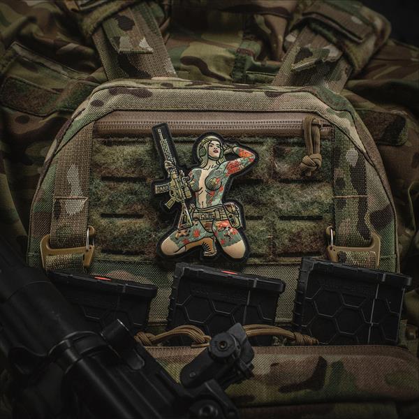 M-Tac Uzšuve Tactical Girl # 1 Yakuza PVC