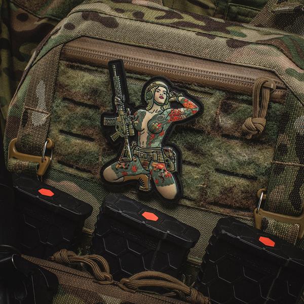 M-Tac Uzšuve Tactical Girl # 1 Yakuza PVC