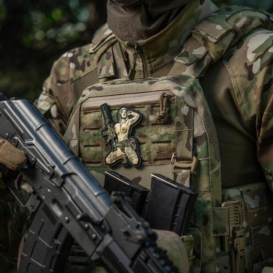 M-Tac Uzšuve Tactical Girl #1 Skandinavik ar Mjollnir PVC