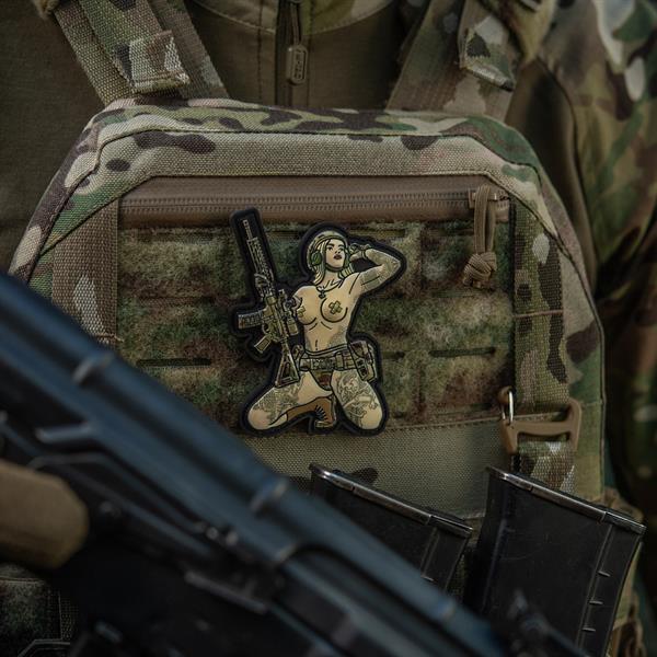 M-Tac Uzšuve Tactical Girl #1 Skandinavik ar Mjollnir PVC