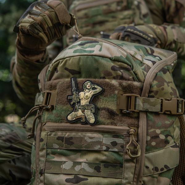 M-Tac Uzšuve Tactical Girl #1 Skandinavik ar Mjollnir PVC