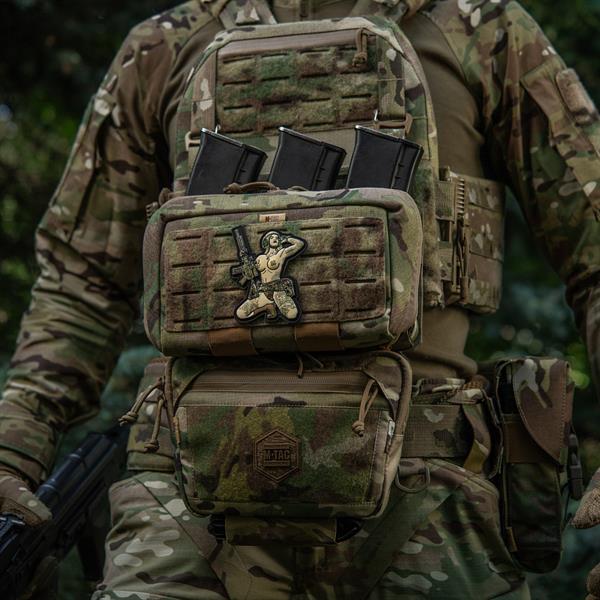 M-Tac Uzšuve Tactical Girl #1 Skandinavik ar Mjollnir PVC