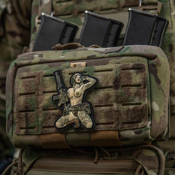 M-Tac Uzšuve Tactical Girl #1 Skandinavik ar Mjollnir PVC