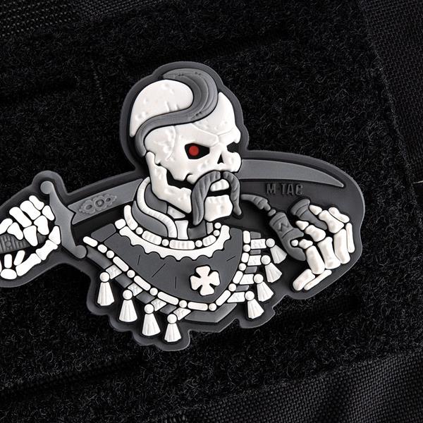 M-Tac Uzšuve You Only Die Once 3D PVC