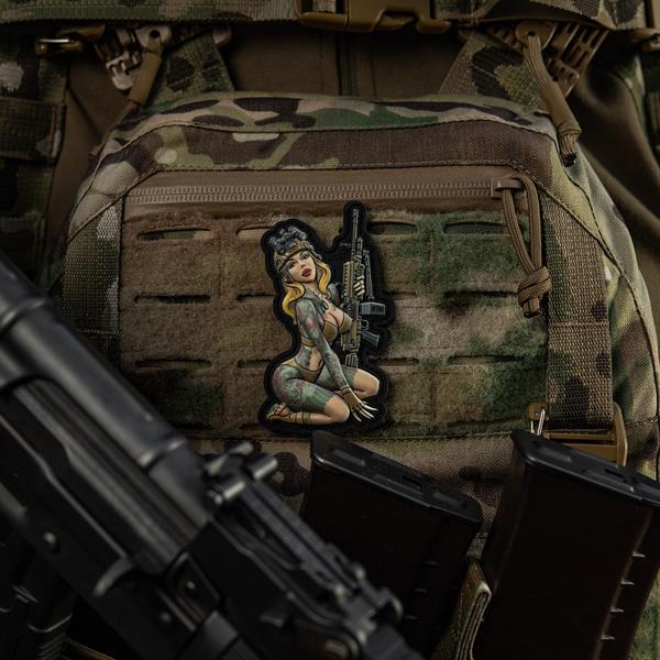 M-Tac Uzšuve Tactical Girl #5 PVC