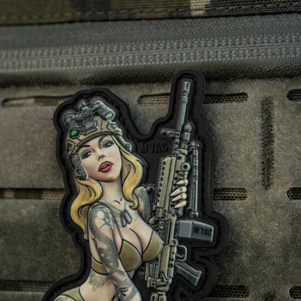 M-Tac Uzšuve Tactical Girl #5 PVC Skandinavik