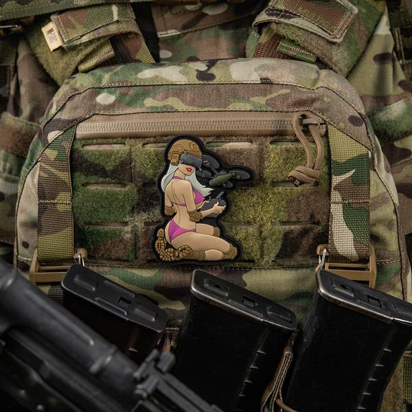 M-Tac Uzšuve Tactical Girl #6 PVC