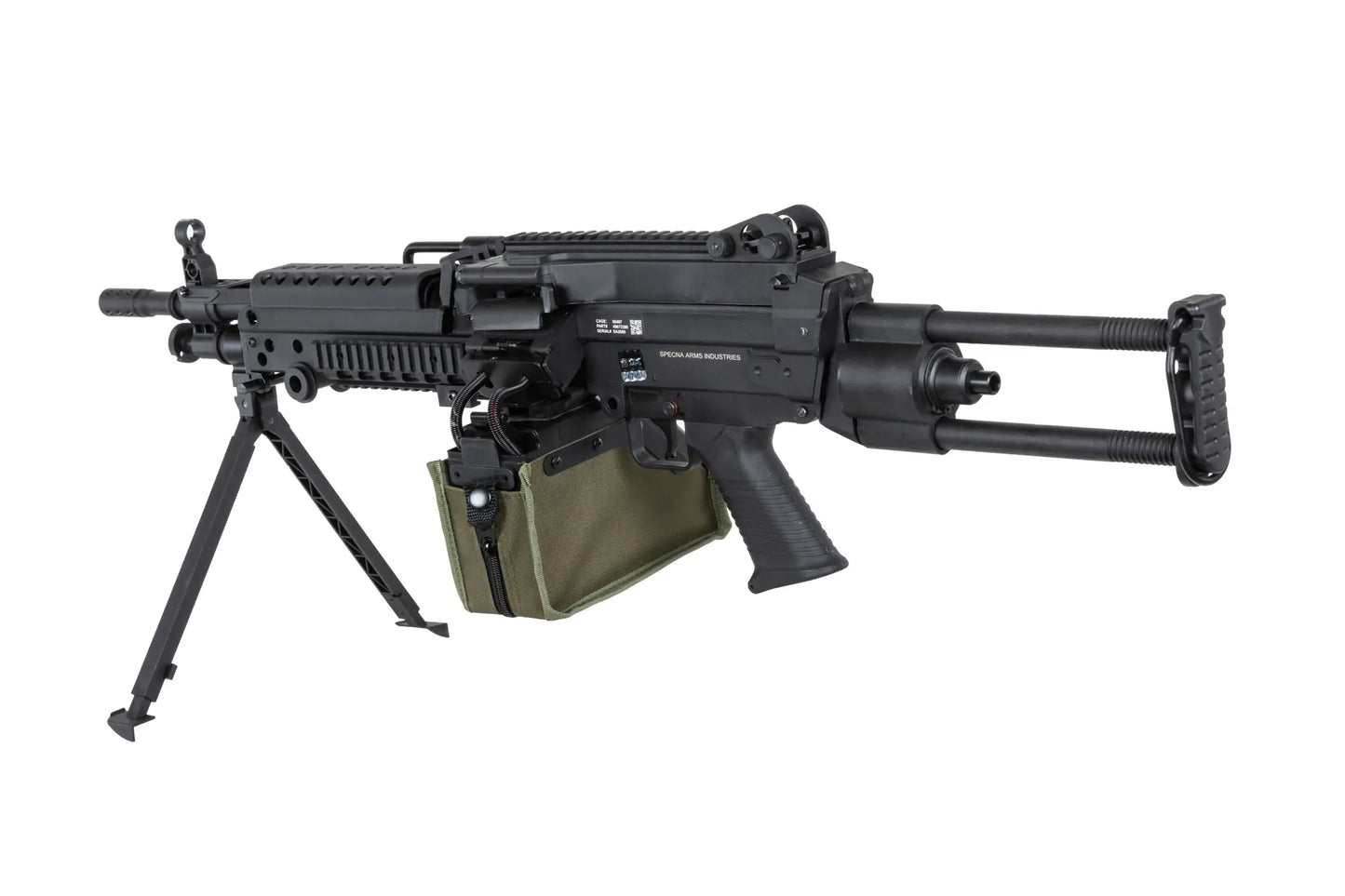 Specna Arms SA-F249 PARA FLEX™ GATE X-ASR™ Replika - Black