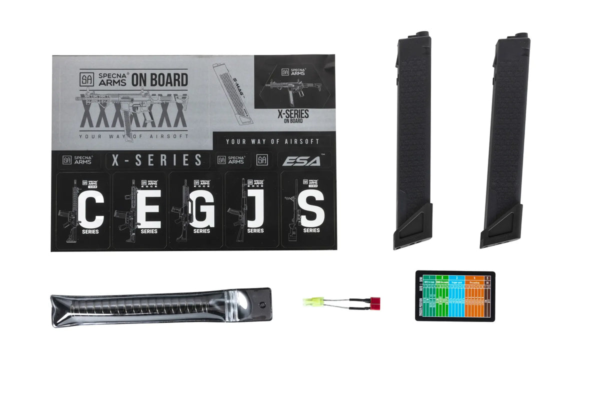 Specna Arms SA-FX01 FLEX™ BLDC™ HAL ETU Gen.2 Airsoft Replika - Black