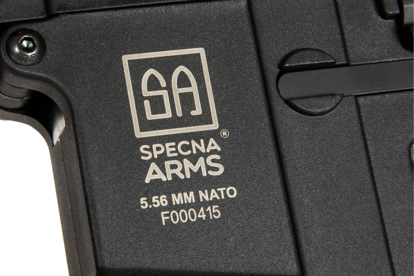 Реплика пистолета-пулемёта Specna Arms SA-FX01 FLEX™ HAL ETU™ для страйкбола — чёрная
