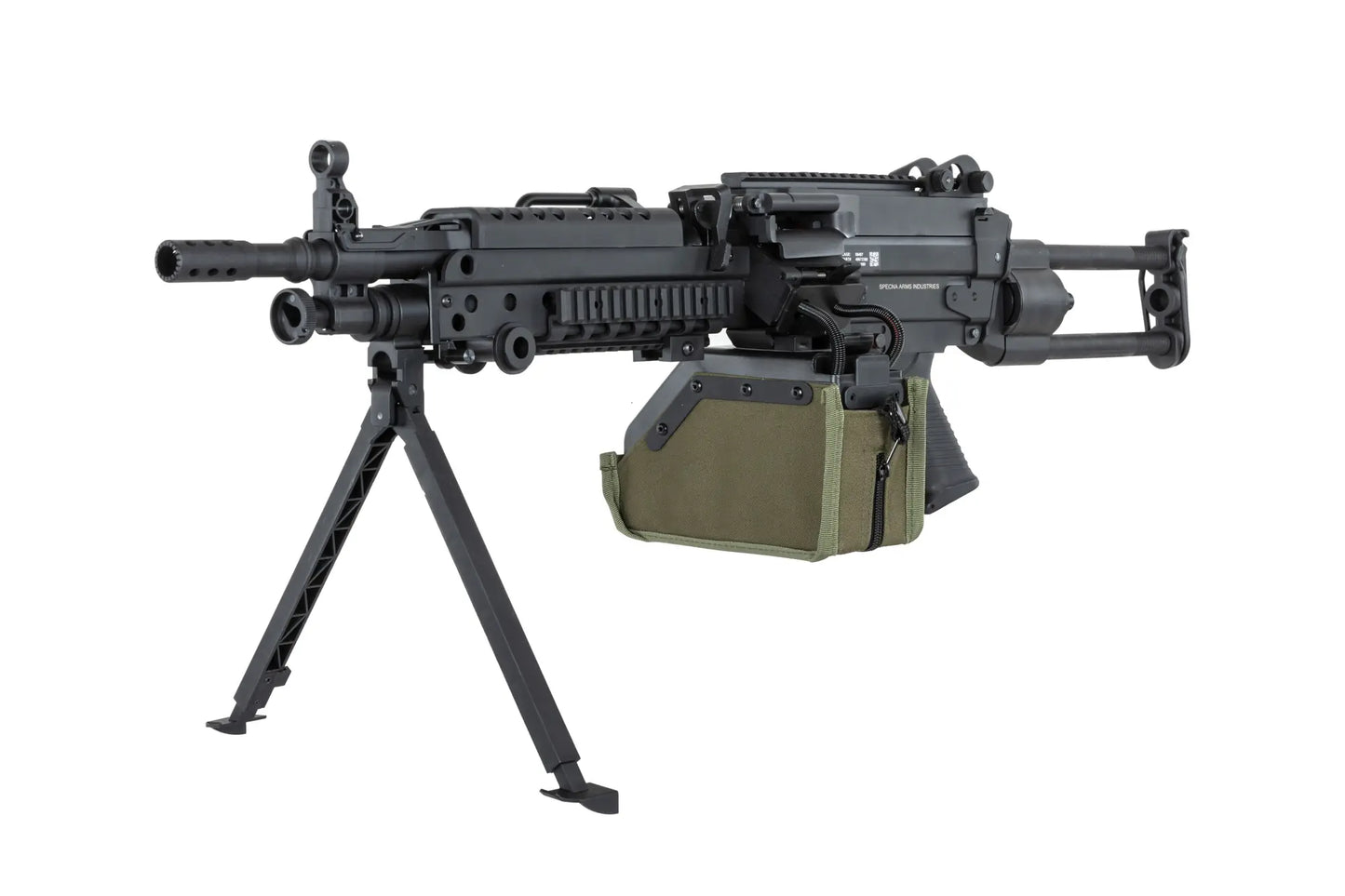 Specna Arms SA-F249 PARA FLEX™ GATE X-ASR™ Replika - Black