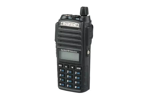Manuālā Divu Joslu Baofeng UV-82 Rācija - (VHF/UHF)