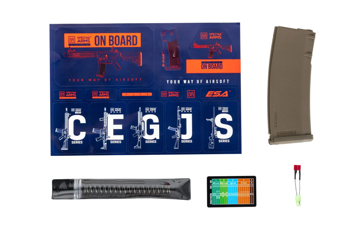 Specna Arms SA-FH06 FLEX™ HAL ETU™ Gen. 2 Airsoft Replika - Half-Tan