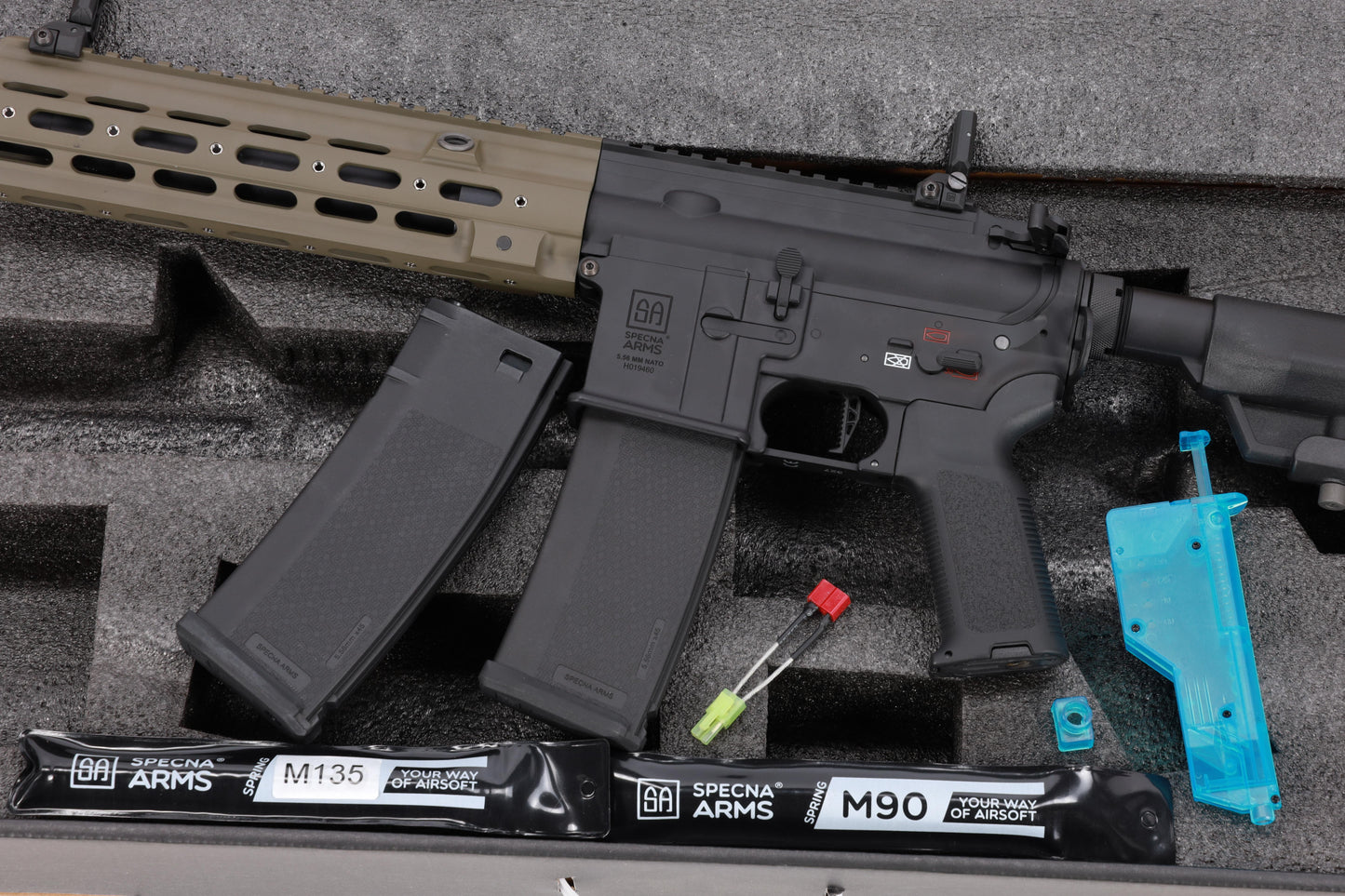 Specna Arms SA-PH24 Prime™ Aster II ETU Brushless Motor Airsoft Replika - Olive