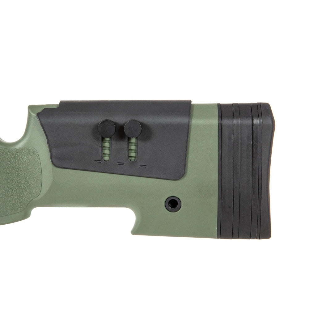 SA-S02 CORE™ Snaipera Šautenes Replika Ar Tēmēkli Un Bipod - Olive Drab