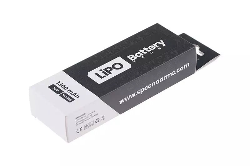 Akumulators LiPo 11.1V 1300mAh 15/30C 3-šūnas - Mini-Tamiya