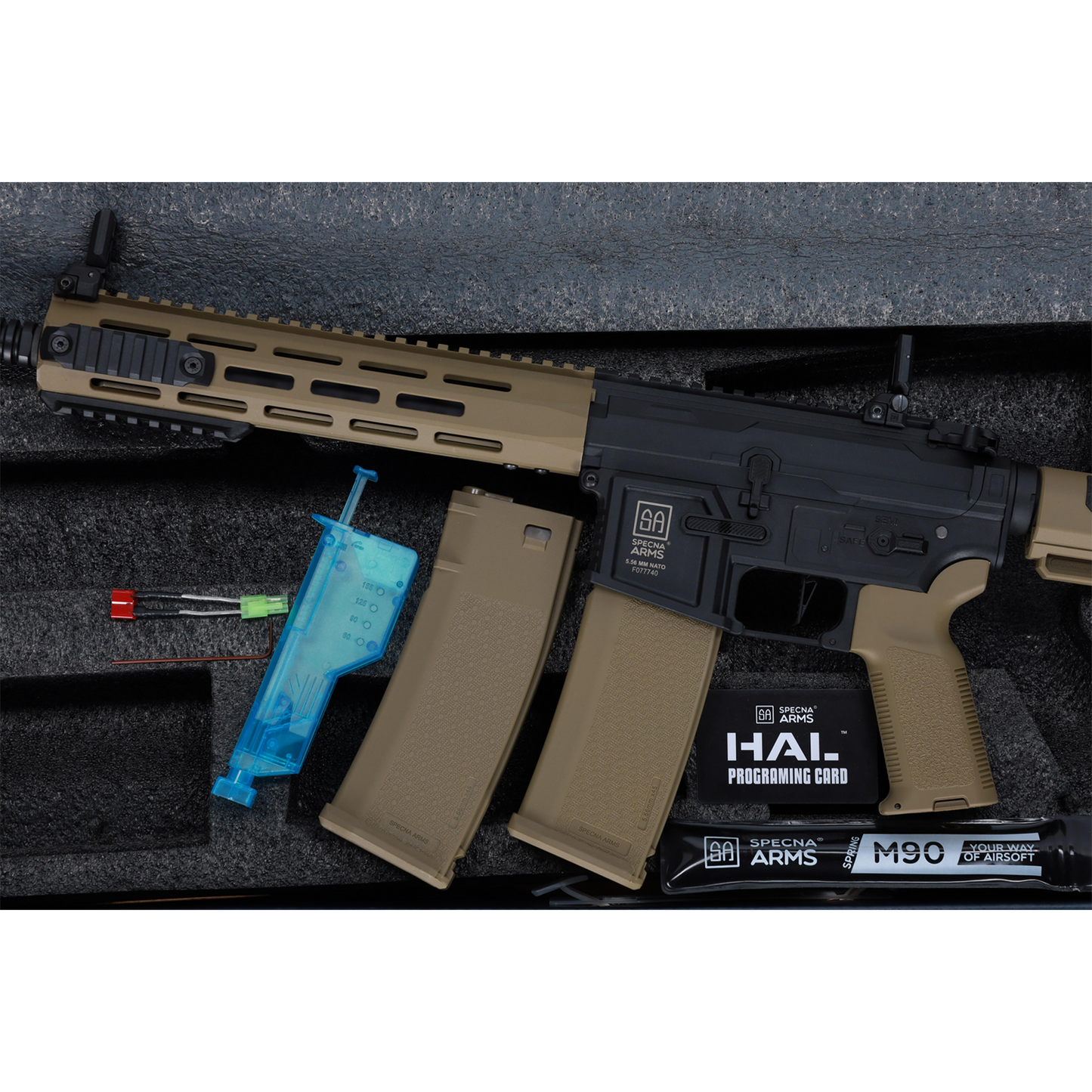 Specna Arms SA-F03 FLEX™ Gen.2 BLDC™ HAL ETU™ Replika - Tan