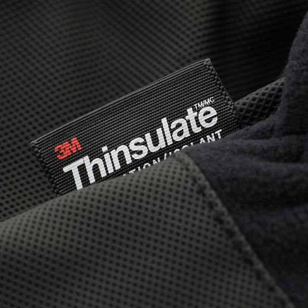 M-Tac Gloves Fleece Thinsulate - Black
