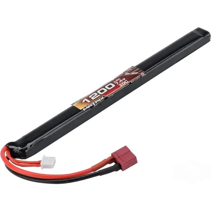 Battery Matrix LiPo 7.4V 1200mah 20c - Deans