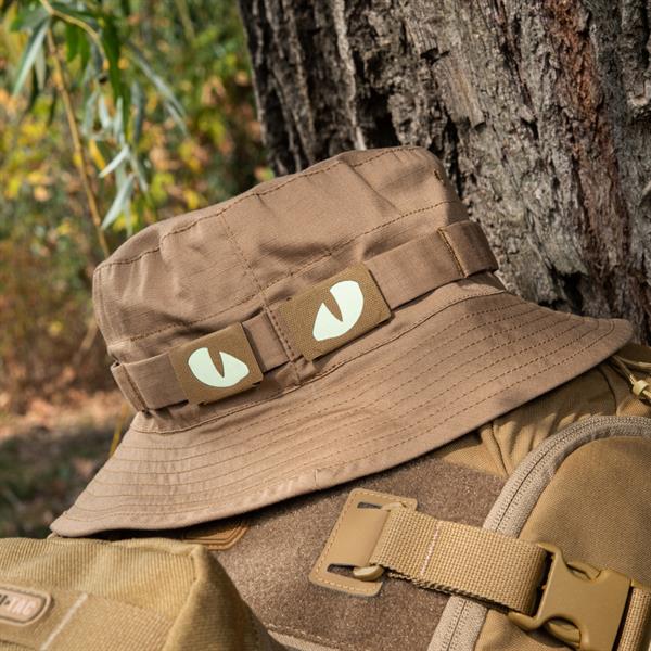 M-Tac Uzšuve Tiger Eyes Laser Cut GID (pāris)