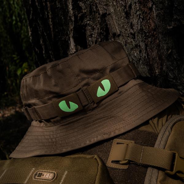 M-Tac Uzšuve Tiger Eyes Laser Cut GID (pāris)
