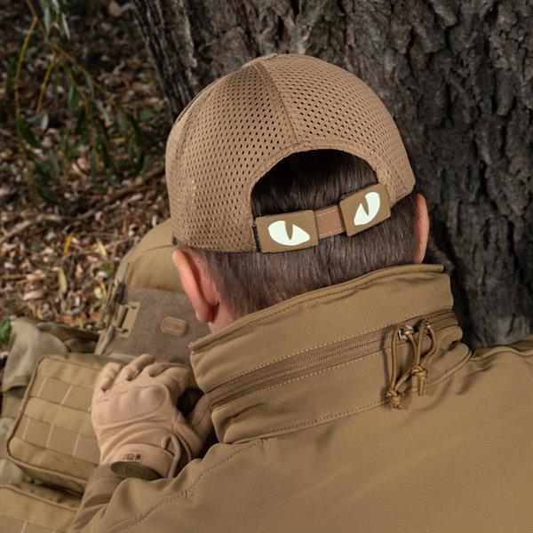 M-Tac Uzšuve Tiger Eyes Laser Cut GID (pāris)