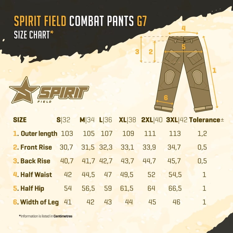 Боевые брюки Spirit Field G7 — Multicam
