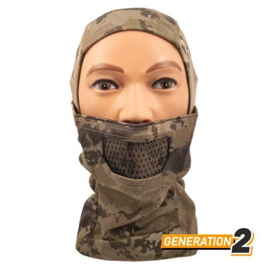 Fullface Warrior Protective Mask - Multicam Tropic