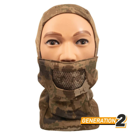Fullface Warrior Protective Mask - Multicam Tropic