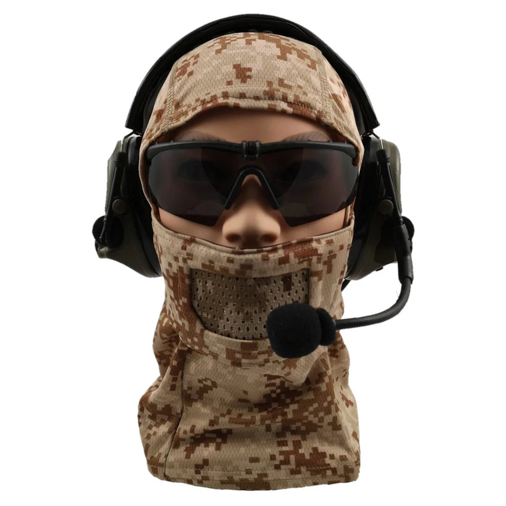Fullface Warrior Protective Mask - Multicam Tropic