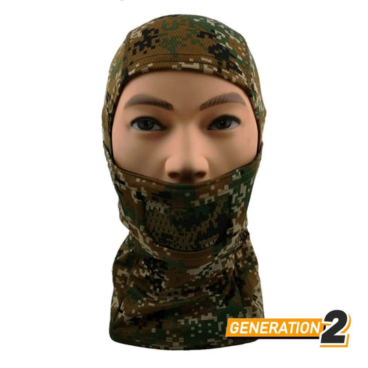 Fullface Warrior Protective Mask - Multicam Tropic