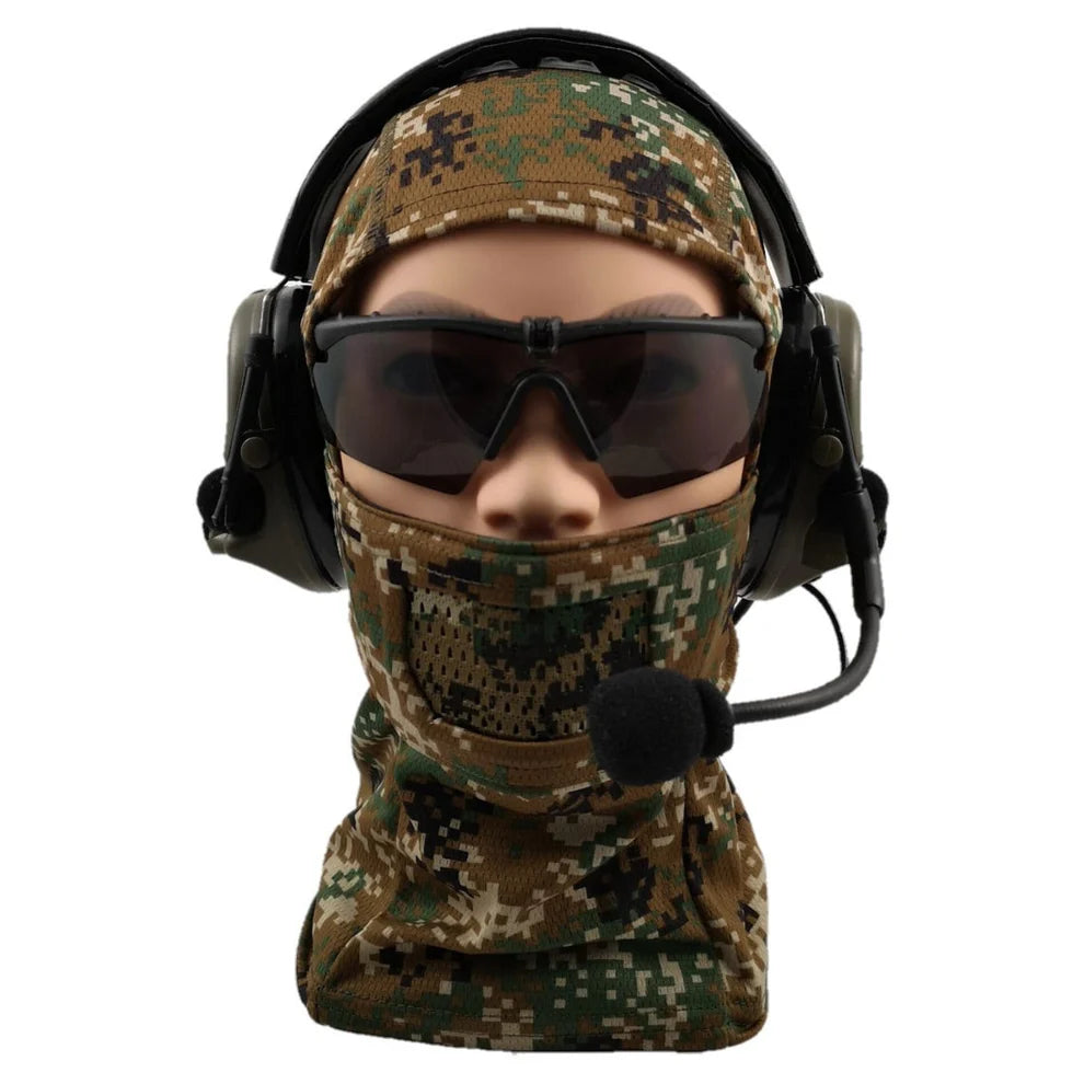Fullface Warrior Protective Mask - Multicam Tropic